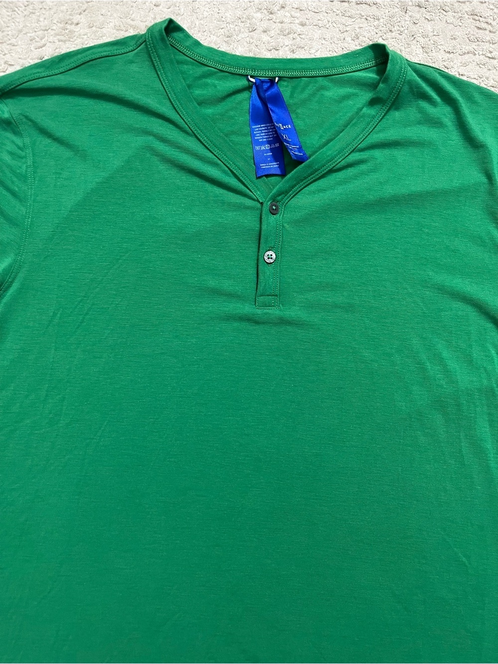 Kit and Ace Short Sleeve Stretch Henley